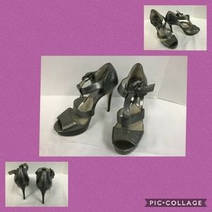 Michael Kors Strappy Platform Heels Size 9